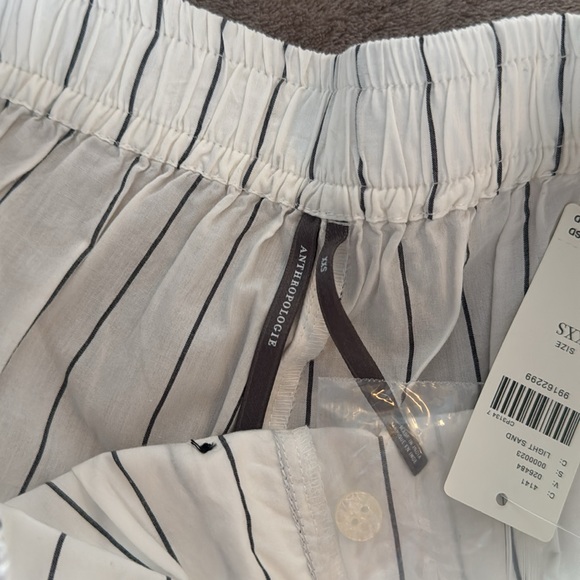 By Anthropologie Striped the Wren Boxer Shorts and Boxer Bralette - Picture 4 of 7